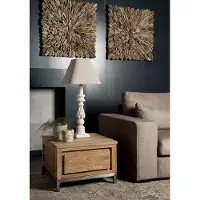 Tower Living TOFF Venetië Endtable 1 Drw. (Naturel, 60x60x40cm)