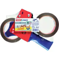TESA Verpakkingstape Tesa 50mmx66m ultra sterk 2rol met dispenser | 10 stuks