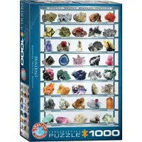 Eurographics Puzzel: Mineralen van de Wereld - 1000 stukjes