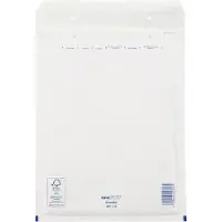 Schäfer Shop Pure Luchtkussenenveloppen,150 x 215 mm, wit, 100 stuks