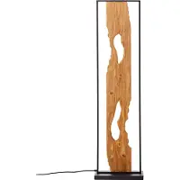 Brilliant Chaumont - Vloerlamp - LED 20W 3000K - Zwart/Hout