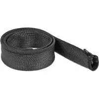 DeLOCK Kabelslang gevlochten met ritssluiting 50 mm hittebestendig