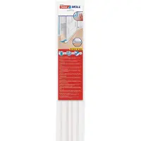 TESA 05418-00004-01 Dubbele tochtstrip tesamoll Wit (l x b) 0.95 m x 25 mm 1 stuk(s)
