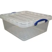 Really Useful Boxes Really Useful Box opbergdoos 31,5 l, nestbaar, transparant