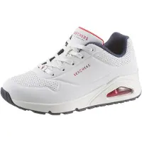 SKECHERS Veterschoen 'Uno-Stand on Air' wit