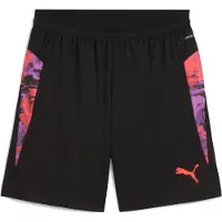 Puma Sportbroek 'IndividualCUP' lila / rood / zwart