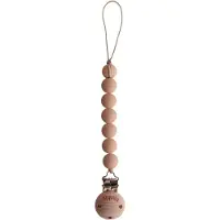 Mushie Halo Speenkoord Pale Taupe