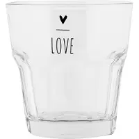 Clayre & Eef Waterglas 200 ml Transparant Glas