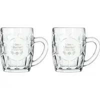 Libbey Gegraveerde set bierpullen 55cl Just Married 4 years ago