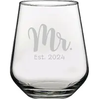 Pasabahce Gegraveerde drinkglas 42,5cl Mr. Est. 2024