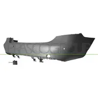 PRASCO ME0451061 Achterbumper