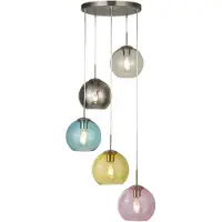 Searchlight Vide hanglamp Mardi Gras curiosa