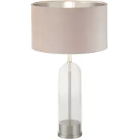 Searchlight Tafellamp Oxford Met Roze Kap