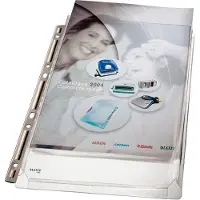 Leitz Showtas Leitz 4755 4-gaats PVC 0.17mm glad met expansievouw | 10 stuks