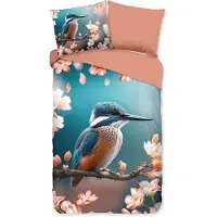 Muller Textil Good Morning Dekbedovertrek "Monti" - Multi - (140x220 cm) - 100% Katoen