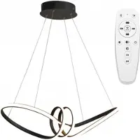 Toolight Moderne Led Plafondlamp Pilot App823-cp Zwart