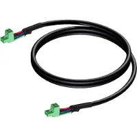 Procab CLA530 Zwart 1,5 m 2-pins aansluitingsblok