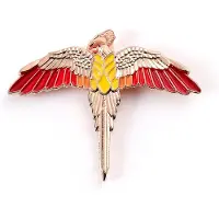 GED - Harry Potter - Felix - Fawkes Speldbadge - Goud