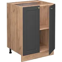 Vicco Fame-Line Keukenonderkast – 60 cm, WB Antraciet Antraciet-goud