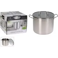 Koopman Soeppan RVS Ø24cm 8L Zilver zilver RVS Pan