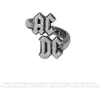 AC/DC Ring - Ring - zilverkleurig | Maat L-XL