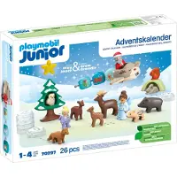 Playmobil Junior: Christmas In The Snow Advent Calendar Transparant Kinderen