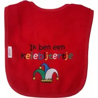 Funnies Rode slab met "Ik ben een Keiebijtertje" - carnaval, helmond, feest, brabant, keiebijters, feestje