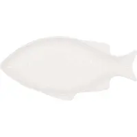 Clayre & Eef Kom Vis 100 ml Wit Keramiek