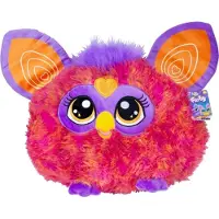 Furby (Rood/Paars) Pluche Knuffel 20 cm - Speelgoed Knuffels voor Kinderen Jongens Meisjes - Tie Dye Furblets - Furbie