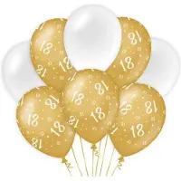 Paper Dreams Paperdreams Decoratie ballonnen goud/wit - 18