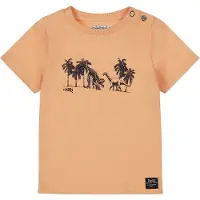 Dirkje Jongens T-shirt - Bright orange