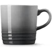 Le Creuset 6 aardewerken espressokopjes Flint 0,1l
