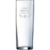 Arcoroc Gegraveerde longdrinkglas 31cl Just Married 3 years ago