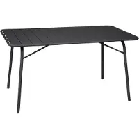 Sweeek - Opvouwbare tuintafel 6 plaatsen metaal - amélia