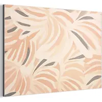 MuchoWow Aluminium schilderij 120x80 cm - Wanddecoratie metaal - Pastel - Kunst - Abstract - Metalen muurdecoratie woonkamer - Decoratie industrieel - Foto op dibond - Industriële accessoires slaapkamer