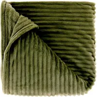 Unique living - Plaid Dez Winter Green -150x200cm