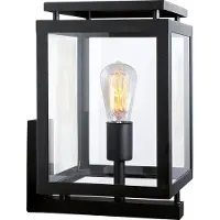 Ks Verlichting buitenverlichting - De Vecht wandlamp - Zwart - Schemerschakelaar - Modern - Vierkant - E27 - LED - Lichtsensor - Daglichtsensor - Licht-donker sensor
