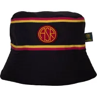 Copa - AS Roma Black Taper Bucket Hat - Heren - Zwart - One size