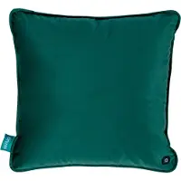 Qnuss Elektrisch Warmtekussen - Oplaadbaar - Energiebesparend & Duurzaam - Fluweel - Emerald green - 45x45 - Infraroodwarmte - Inclusief Powerbank