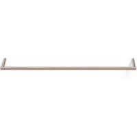 DECOR WALTHER Handdoekstang Mikado HTE80 Enkel Mat Donker Metaal PVD 80 cm
