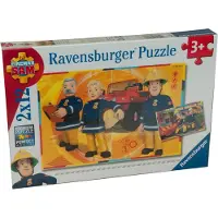 Ravensburger Sam aan het Werk Puzzel (2 x 12 stukjes)