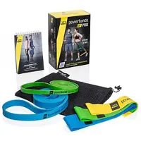 Let's Bands Let’s Bands Powerbands Set Pro – Complete Weerstandsbanden Set met Trainings-DVD & App voor Thuis en Sportschool