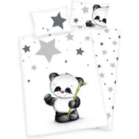 MCU Dekbedset Panda 100x135cm