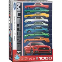 Eurographics legpuzzel - 50 jaar Ford Mustang - 1000 stukjes