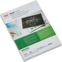 GBC Lamineerhoezen - A4 - 100 micron - mat - 100 stuk