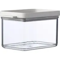 Mepal Omnia bewaardoos rechthoekig 700 ml - Nordic white - Voorraadbus