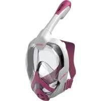 Seac Magica Snorkeling Mask Transparant,Roze S-M