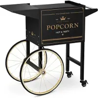 Royal Popcornkar - zwart en goud