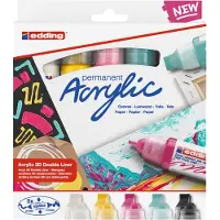 Edding acrylic marker double liner 5400 - basis modern