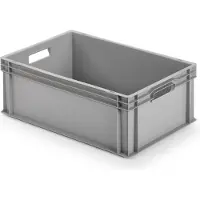Alutec 75020 Kunststofbox Gesloten (b x h x d) 600 x 220 x 400 mm Grijs 1 stuk(s)
